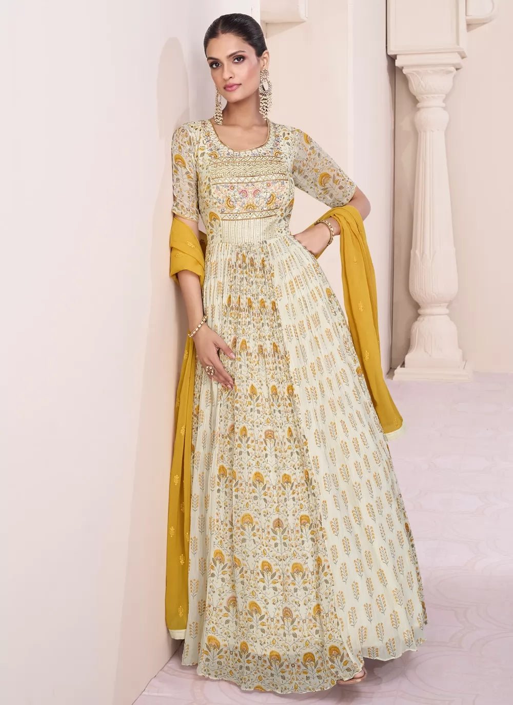 Gorgeous Off White SYV - Indian Dress House 786 Gorgeous Off White SYV - Indian Dress House 786
