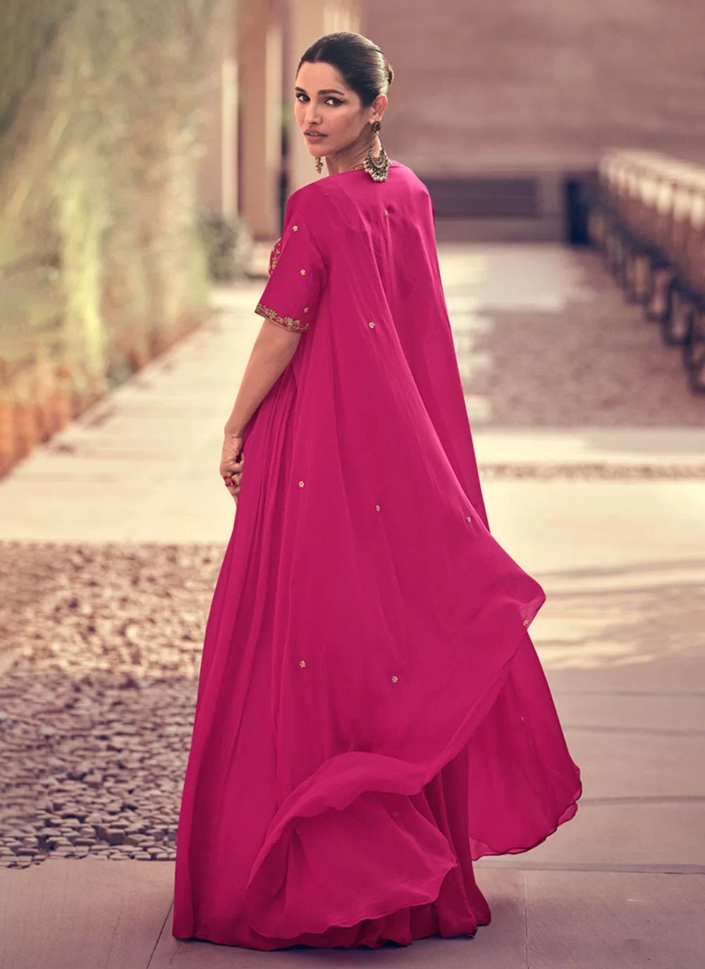 Gorgeous Pink JS SYMK - Indian Dress House 786