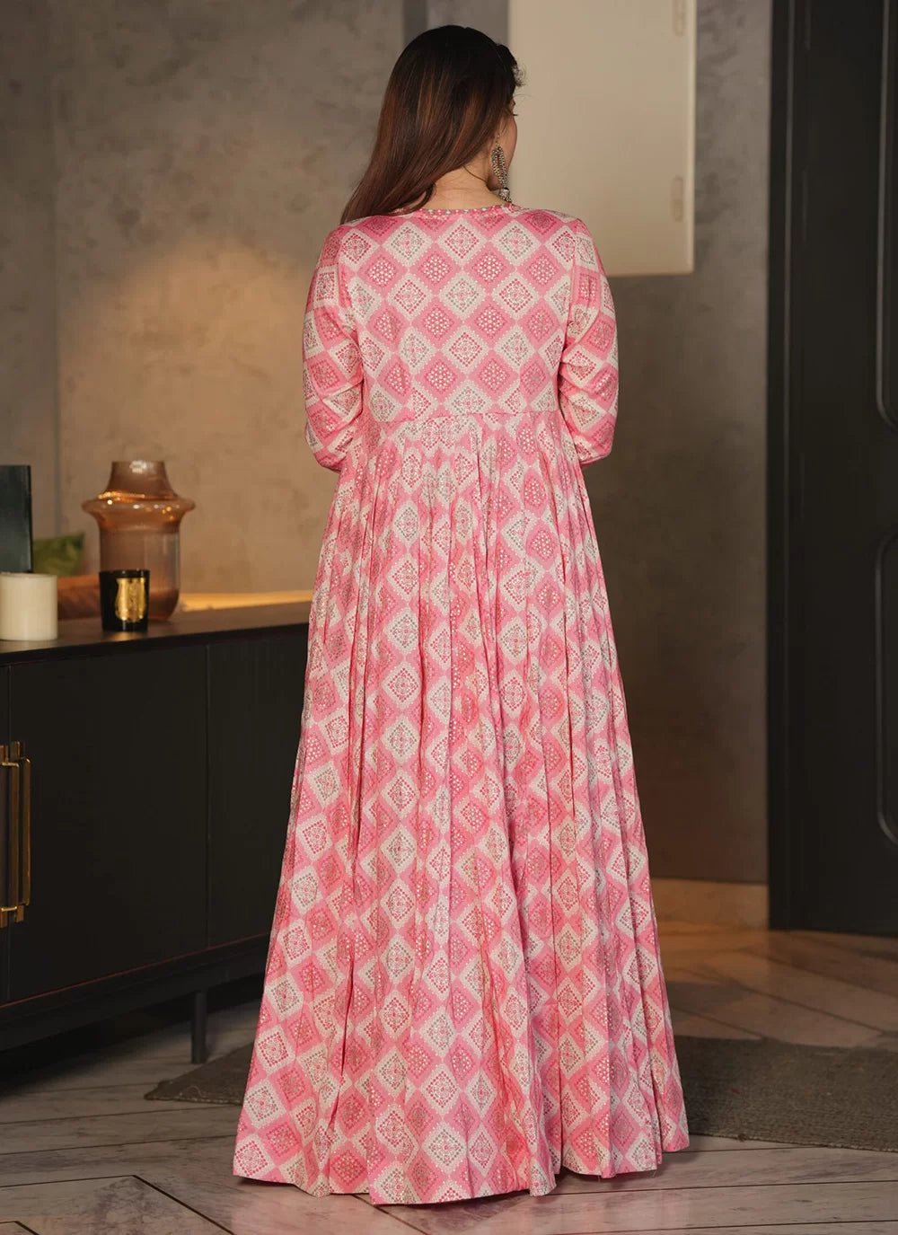 Gorgeous Pink PRL INDO - Indian Dress House 786