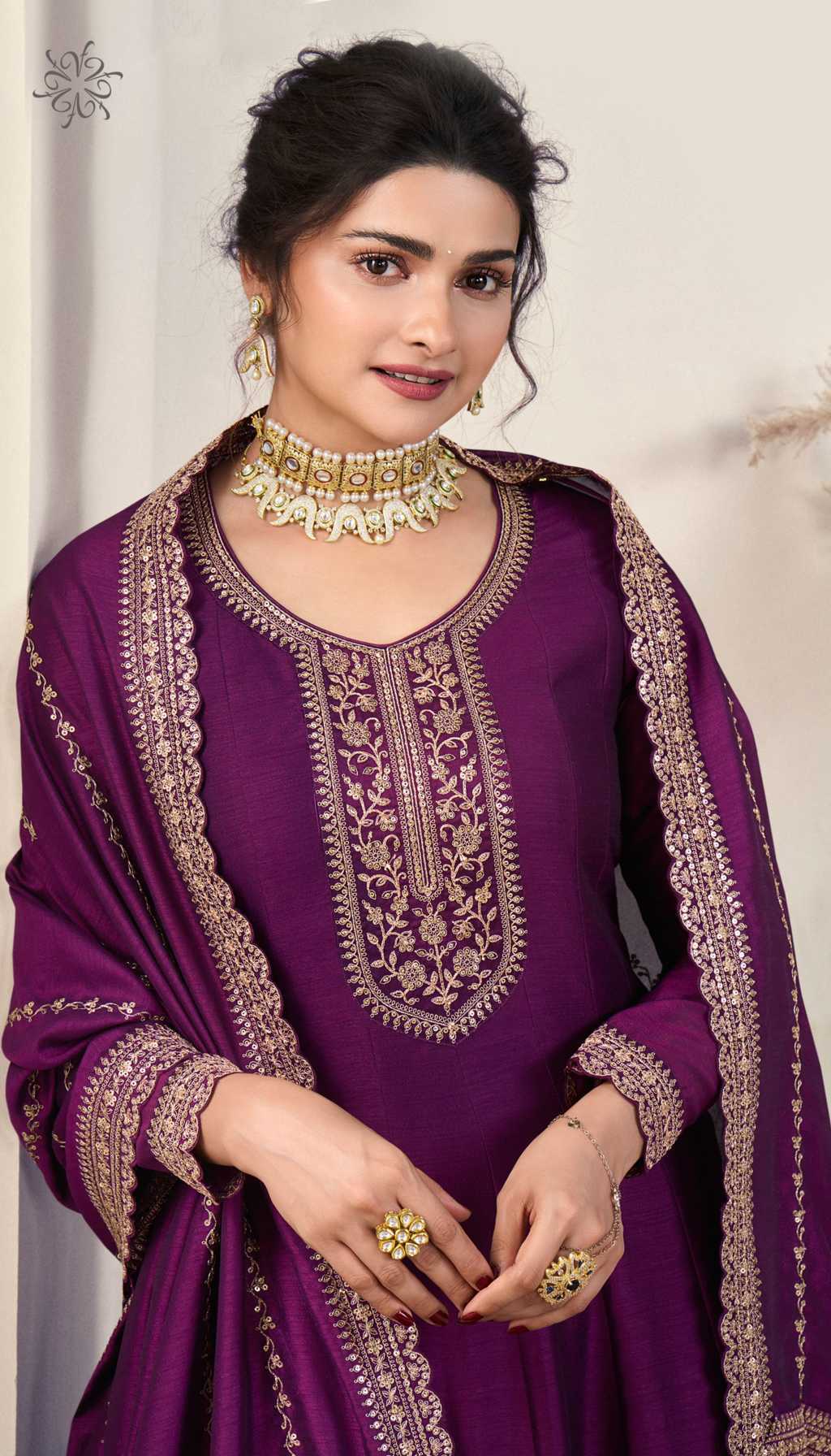 Gorgeous Purple VAY - Indian Dress House 786