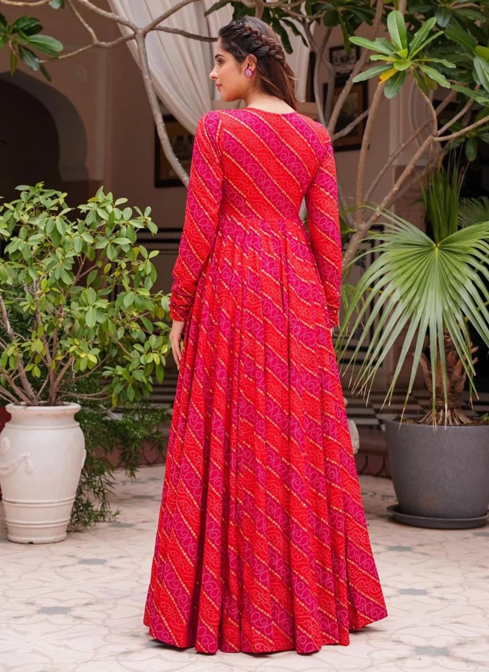 Gorgeous Red PRL INDO - Indian Dress House 786