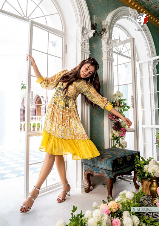 Gorgeous Yellow - Indian Dress House 786