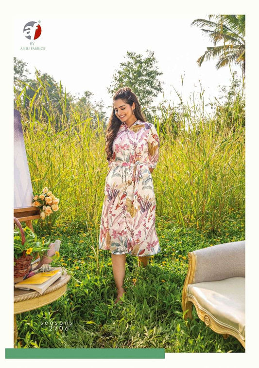 Stylish Floral ANS 2706 KT - Indian Dress House 786