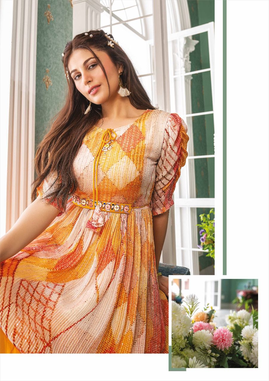 Stylish Yellow MC AFS FVD - Indian Dress House 786