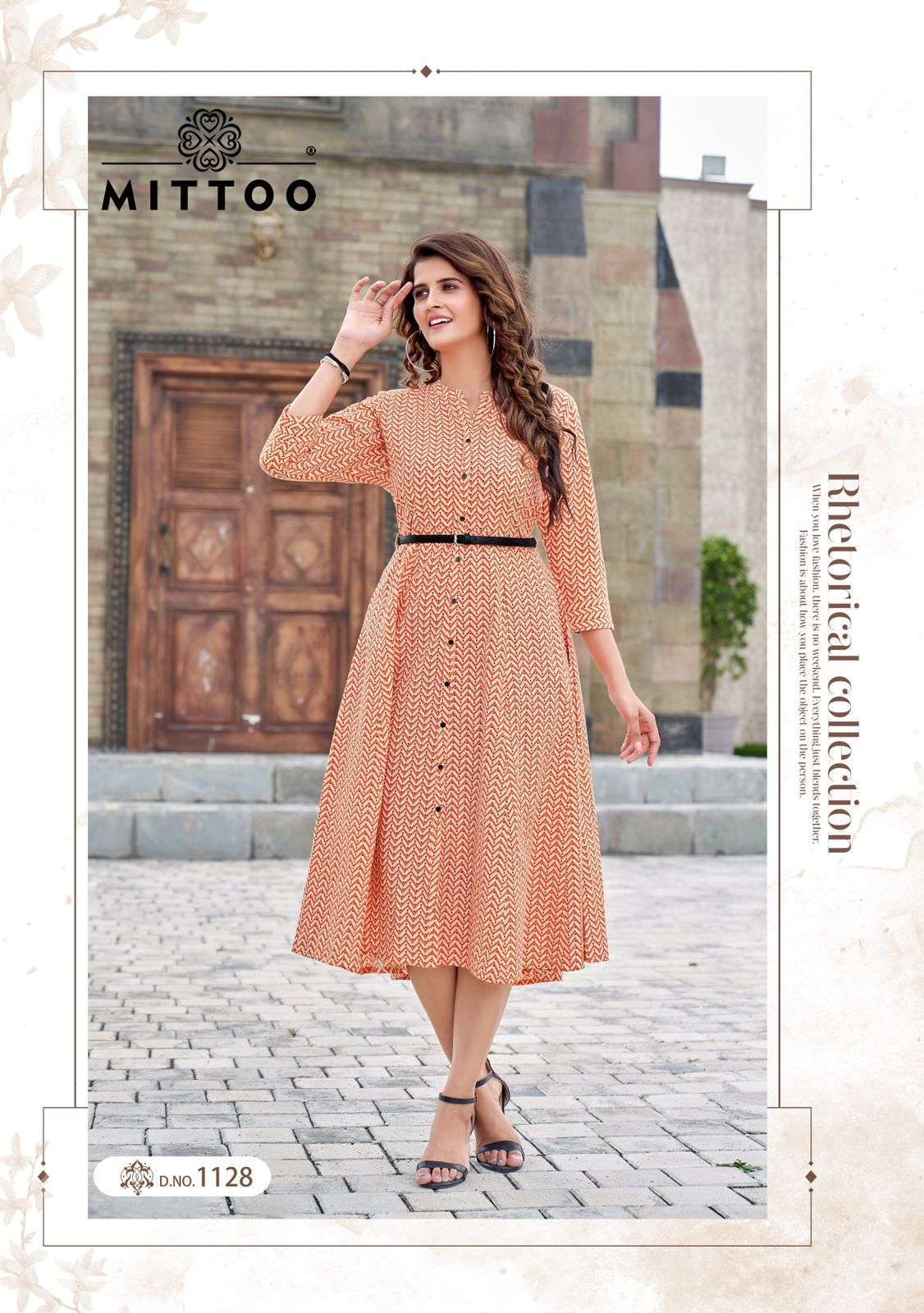 Stylish ZZ MTB 1128 FVD - Indian Dress House 786