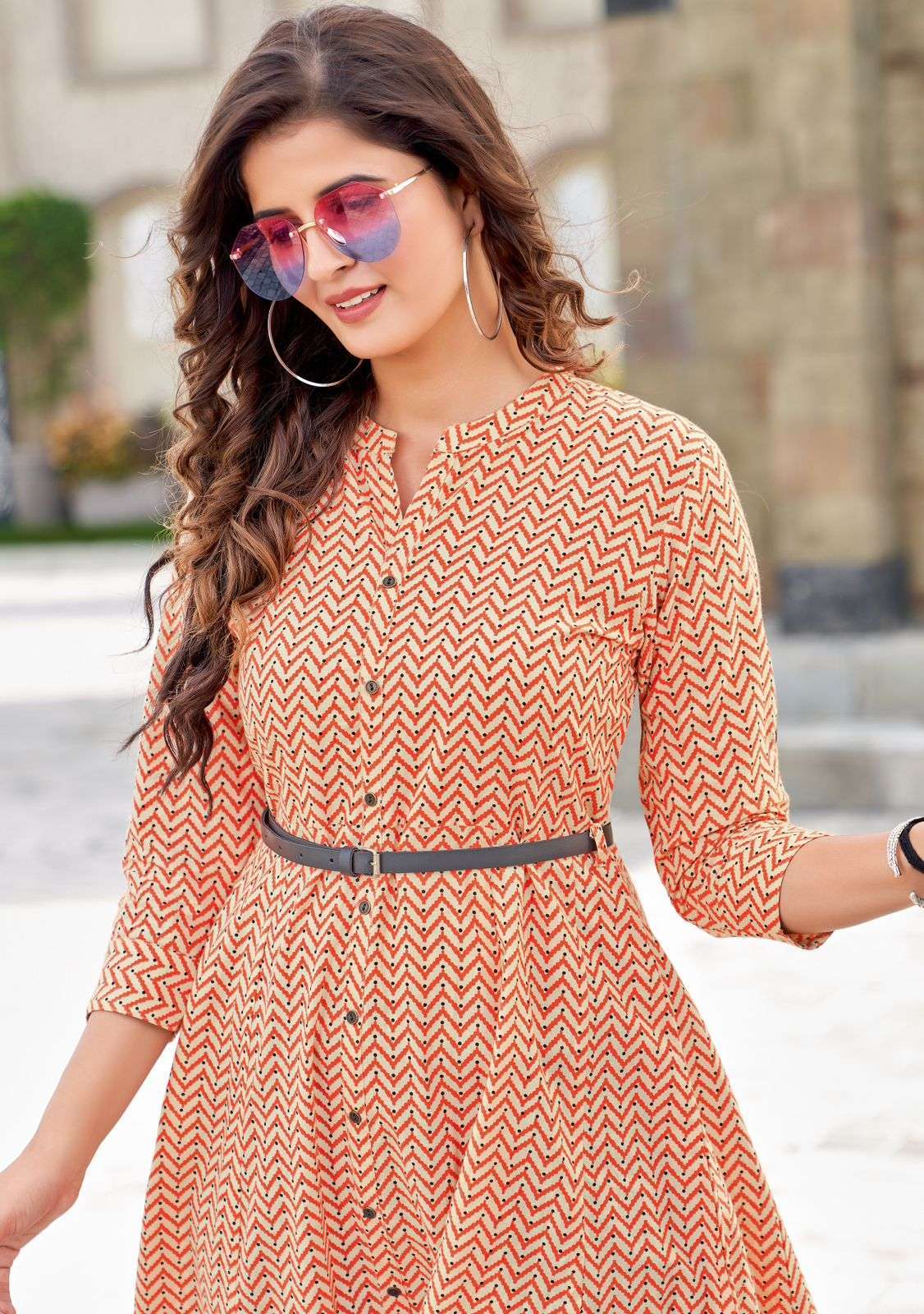 Stylish ZZ MTB 1128 FVD - Indian Dress House 786