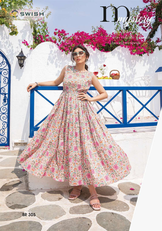 Unique Floral SWSC 305 FVD - Indian Dress House 786