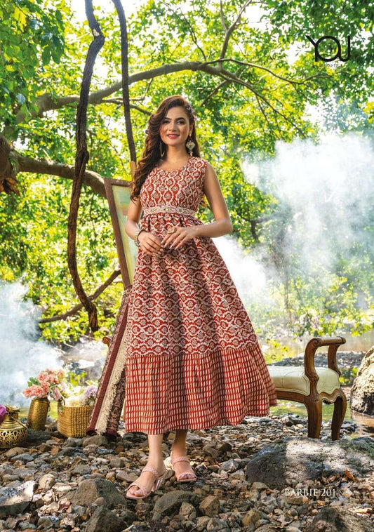 Unique Floral WBI 201 FVD - Indian Dress House 786