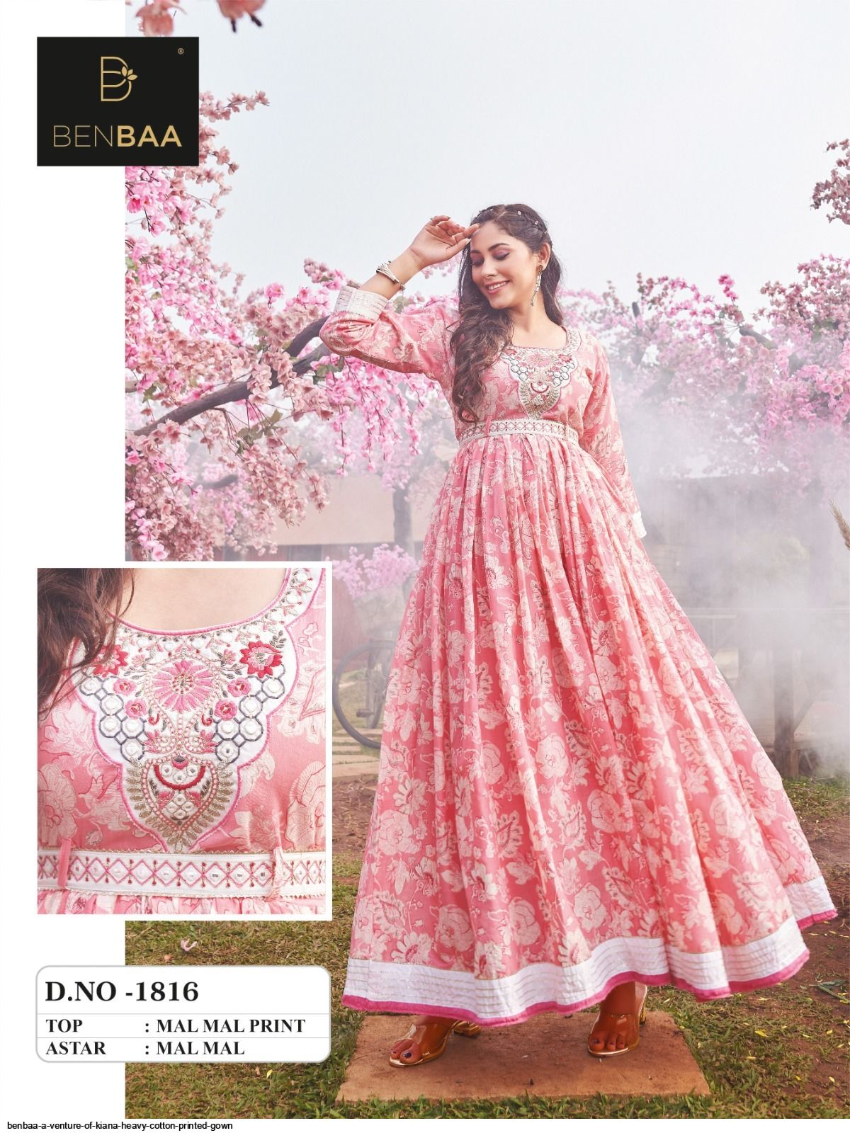 Unique Peachy BB 1816 FVD - Indian Dress House 786