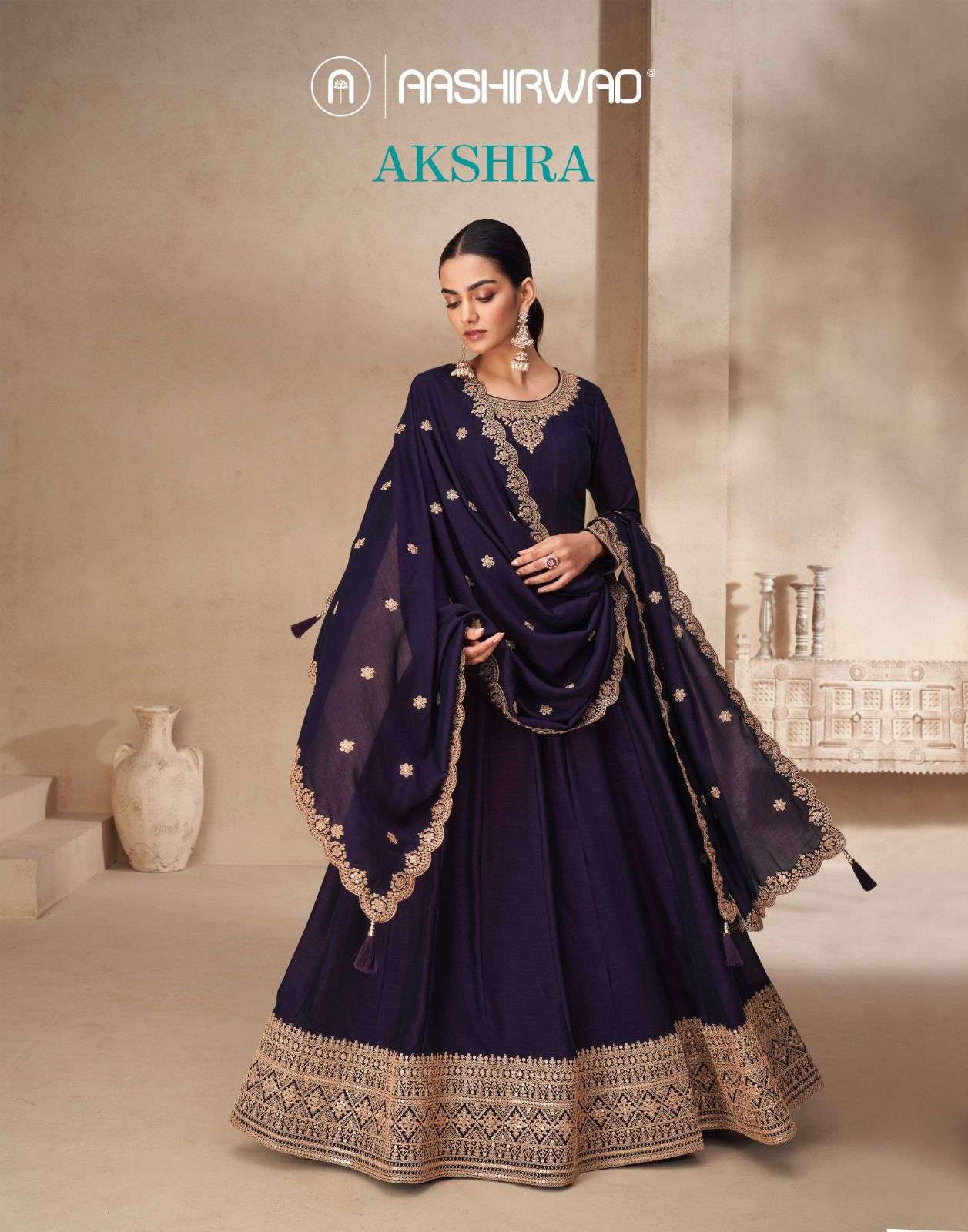 Aashirwad Akshara - Indian Dress House 786