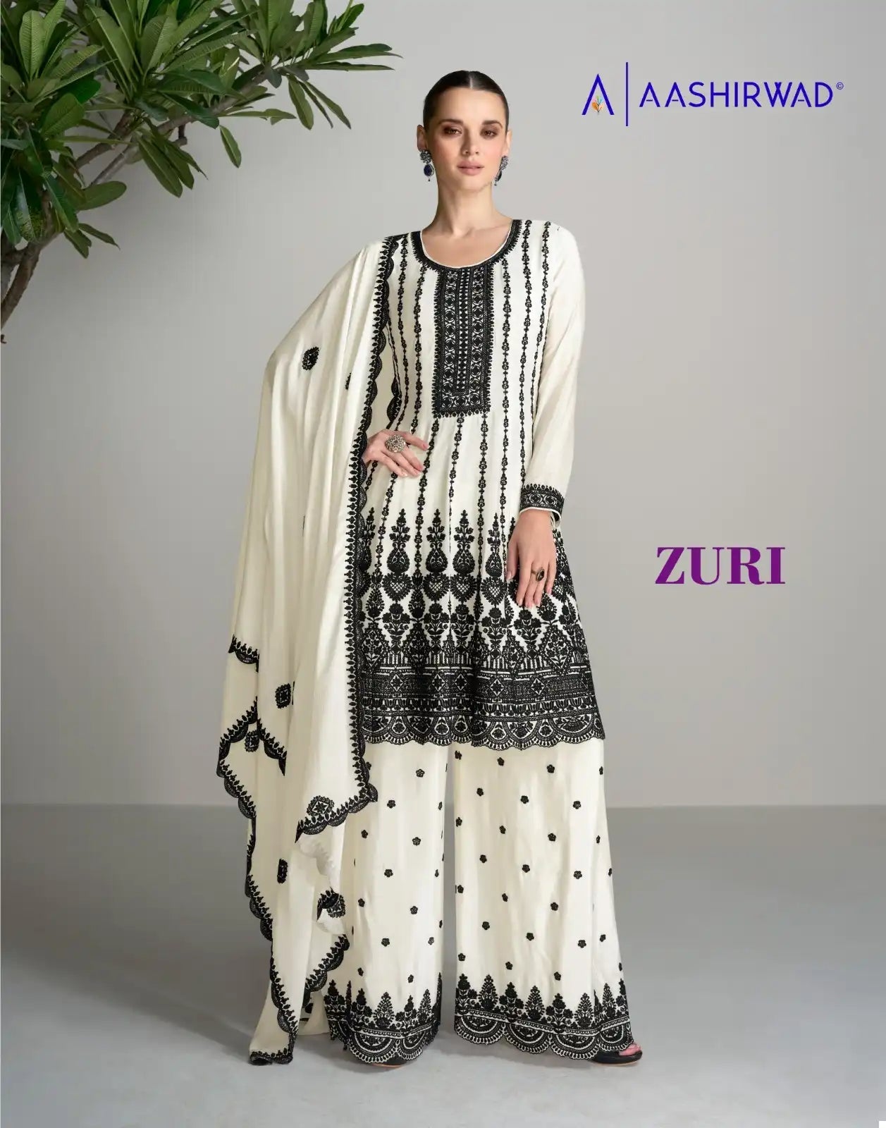 Aashirwad Zuri Sharara Co - Indian Dress House 786