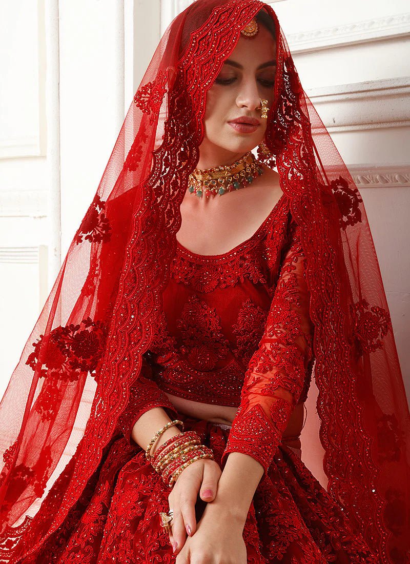 Alizeh Bridal Lenghas - Indian Dress House 786