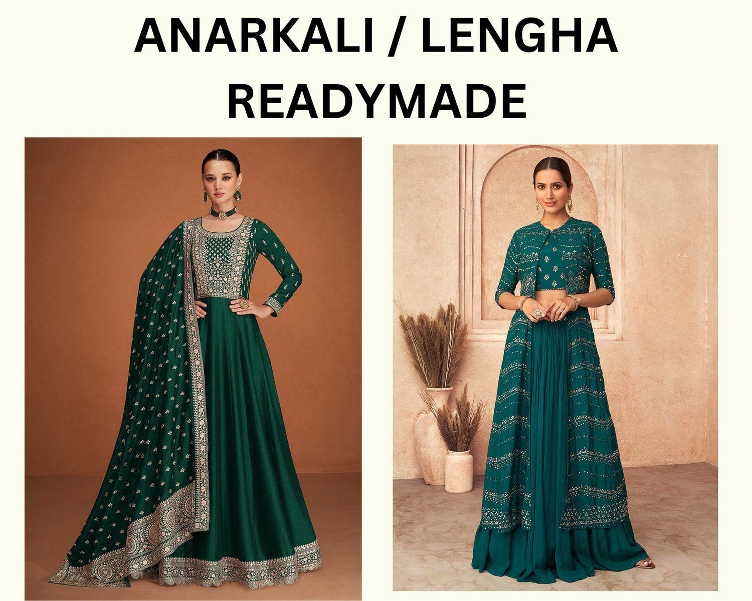 Anarkali / Lengha Readymade - Indian Dress House 786