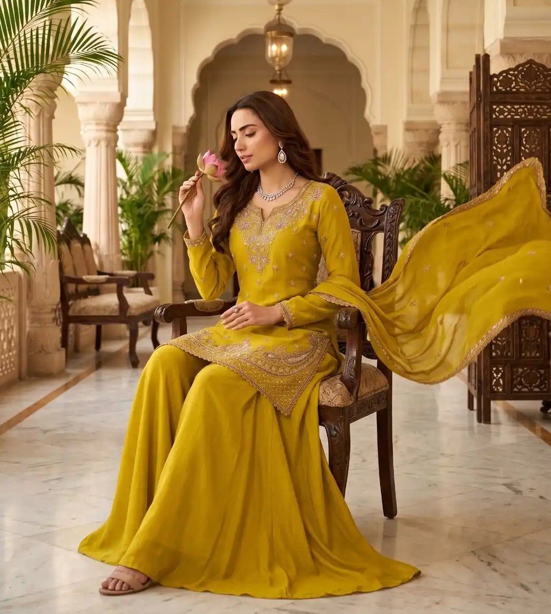 Aurraa Rooha Sharara - Indian Dress House 786