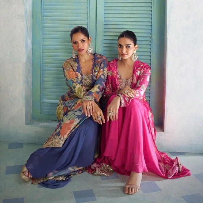 Gulkayra Shaheen Plazzo - Indian Dress House 786