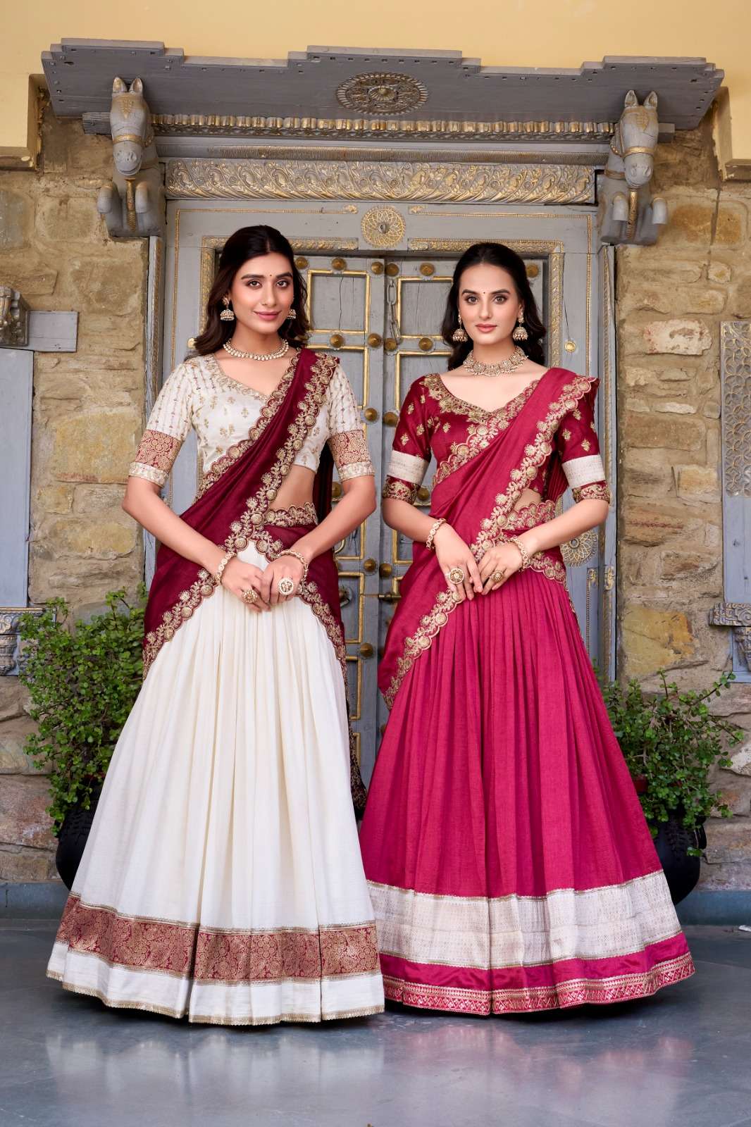 Pranavi Vichitra Lengha - Indian Dress House 786