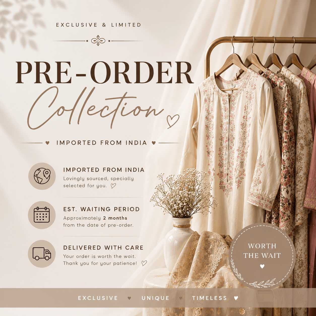 Pre-Order Collection - Indian Dress House 786