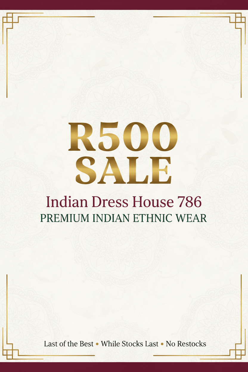 R500 Kurti Sale - Indian Dress House 786
