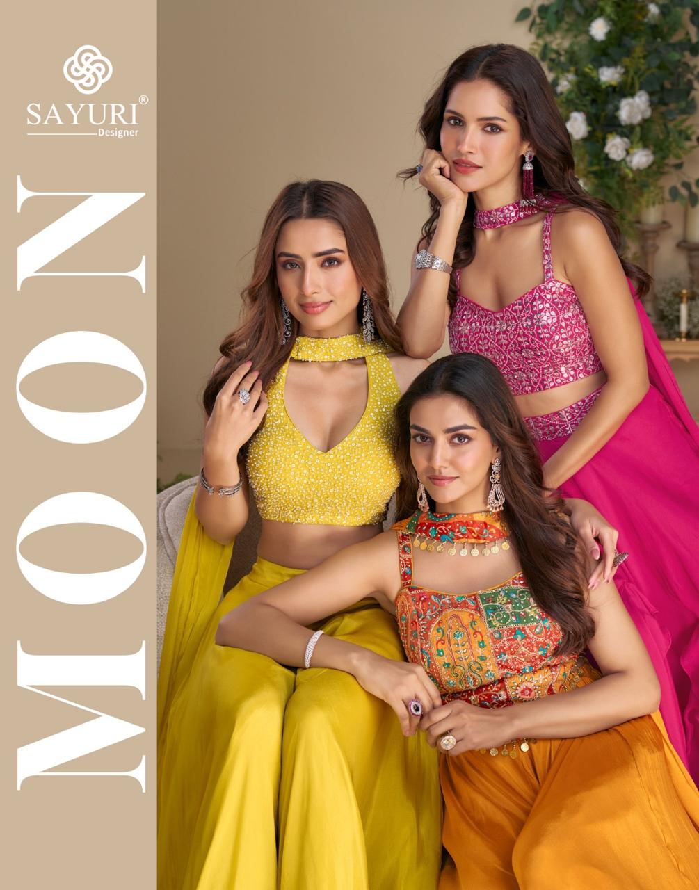 🌙 SAYURI MOON PLAZZO CO - Indian Dress House 786