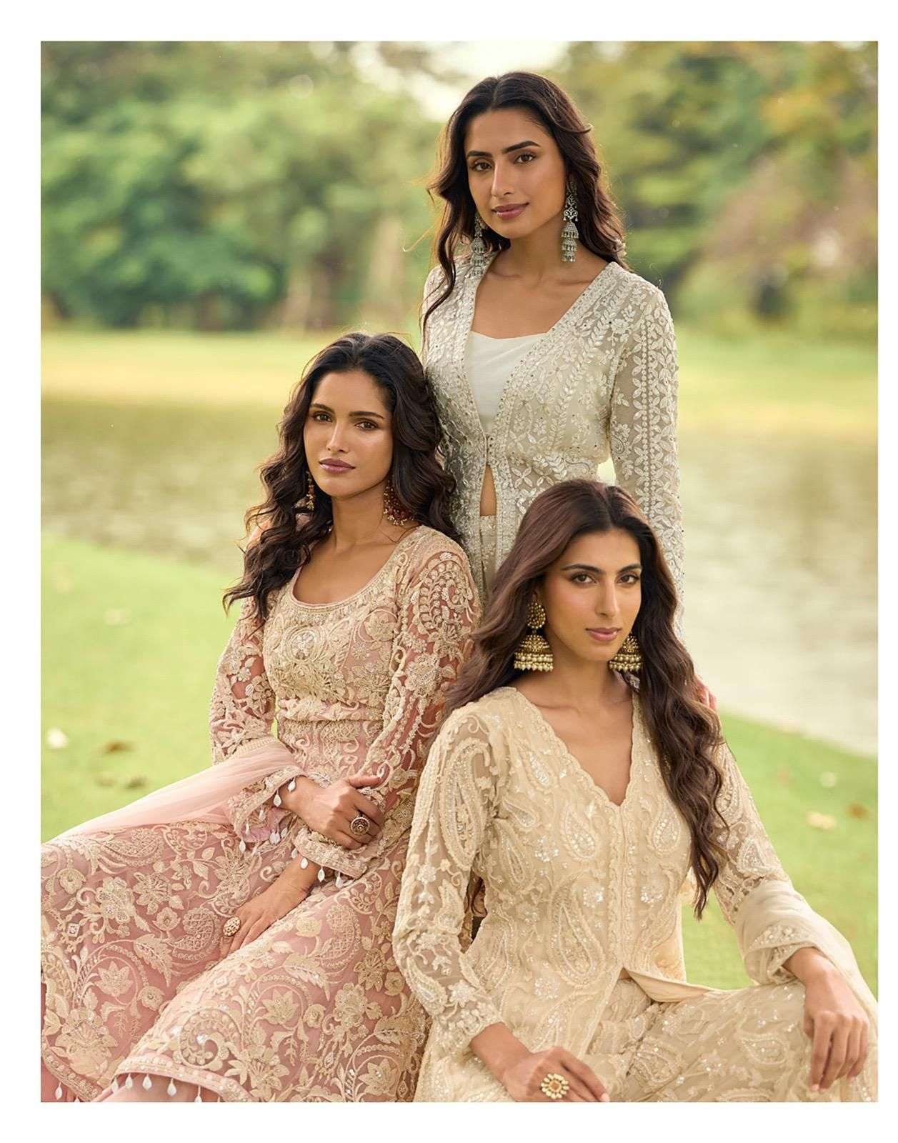 Sayuri Sabnam Pastel - Indian Dress House 786