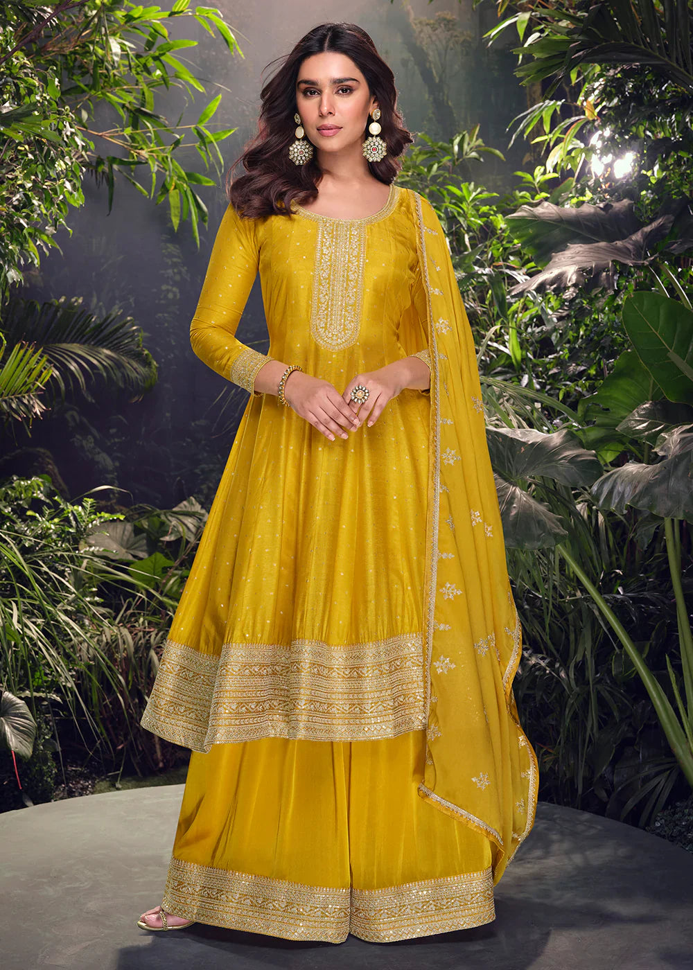 Elegant Haldi Yellow SYKSH