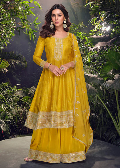 Elegant Haldi Yellow SYKSH