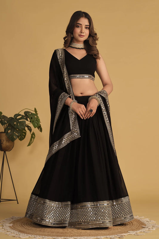 Stunning Black & Silver Gold ZNL