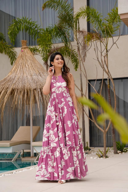 Stylish Floral Pink LC 25003 FVD