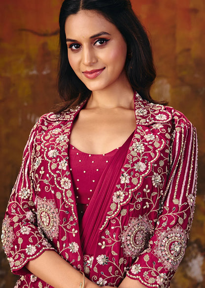 Unique Stylish MGHS Saree
