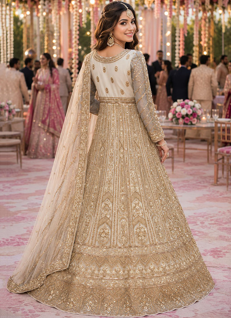 Stunning Ivory & Gold MBDL