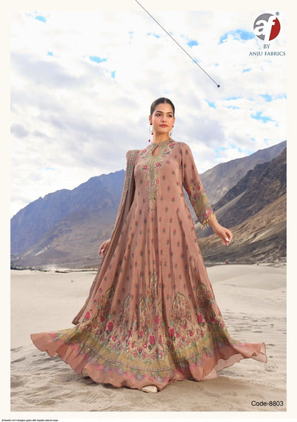 Elegant Rose Pink Floral AJD