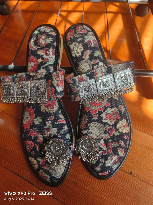 Black Floral CHP - Indian Dress House 786
