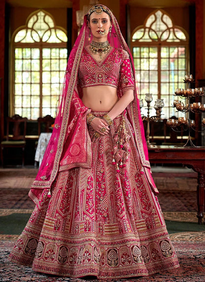 Breath Taking Cerise Pink MJL - Indian Dress House 786
