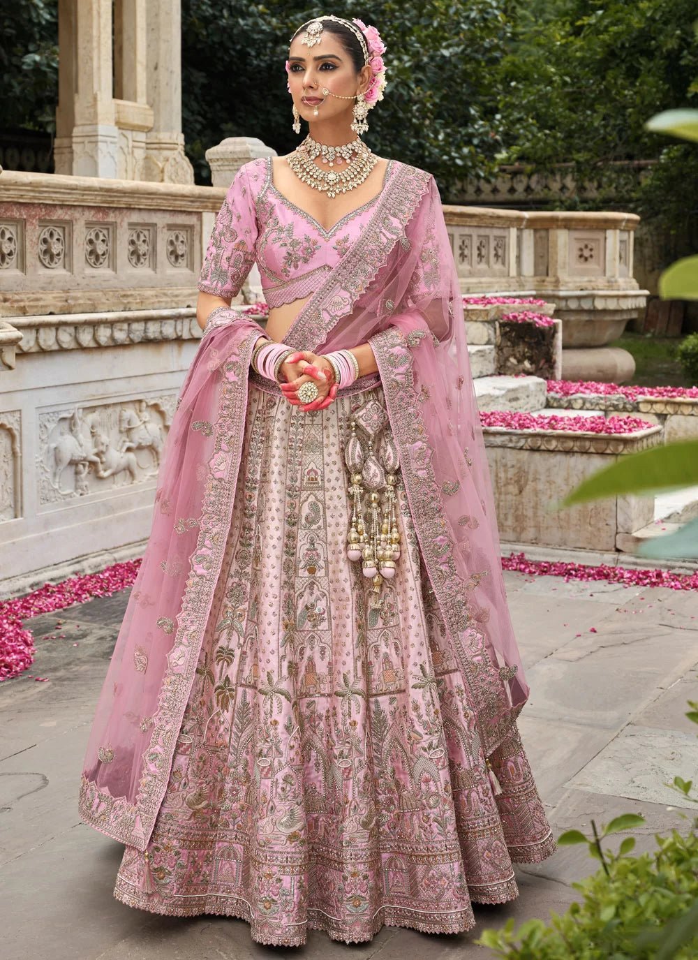 Breath Taking Pink ABCL - Indian Dress House 786