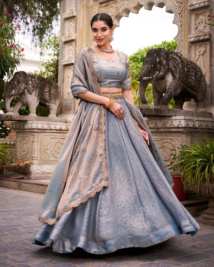 Elegant Blue CCL - Indian Dress House 786