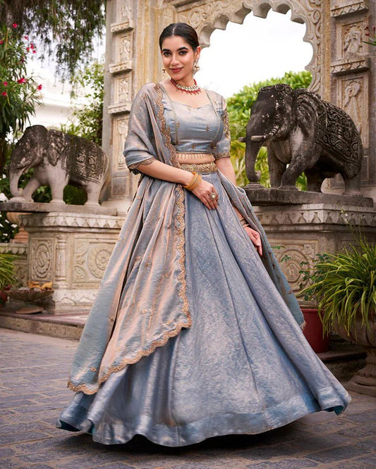 Elegant Blue CCL - Indian Dress House 786
