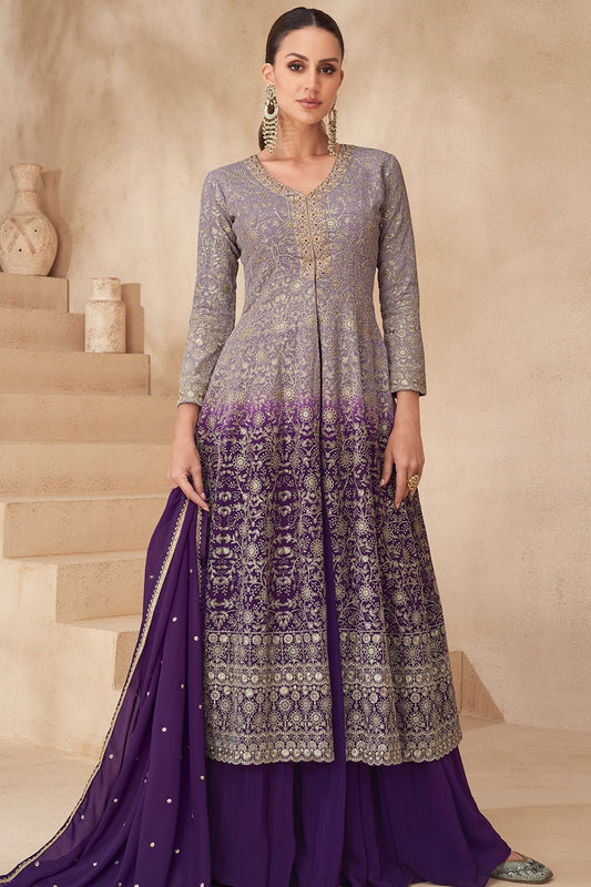 Elegant DP Two Tone AGNP - Indian Dress House 786