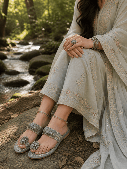 Elegant Forest Green CHP - Indian Dress House 786