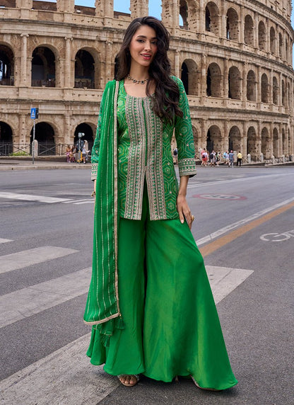 Elegant Green SYSHM - Indian Dress House 786