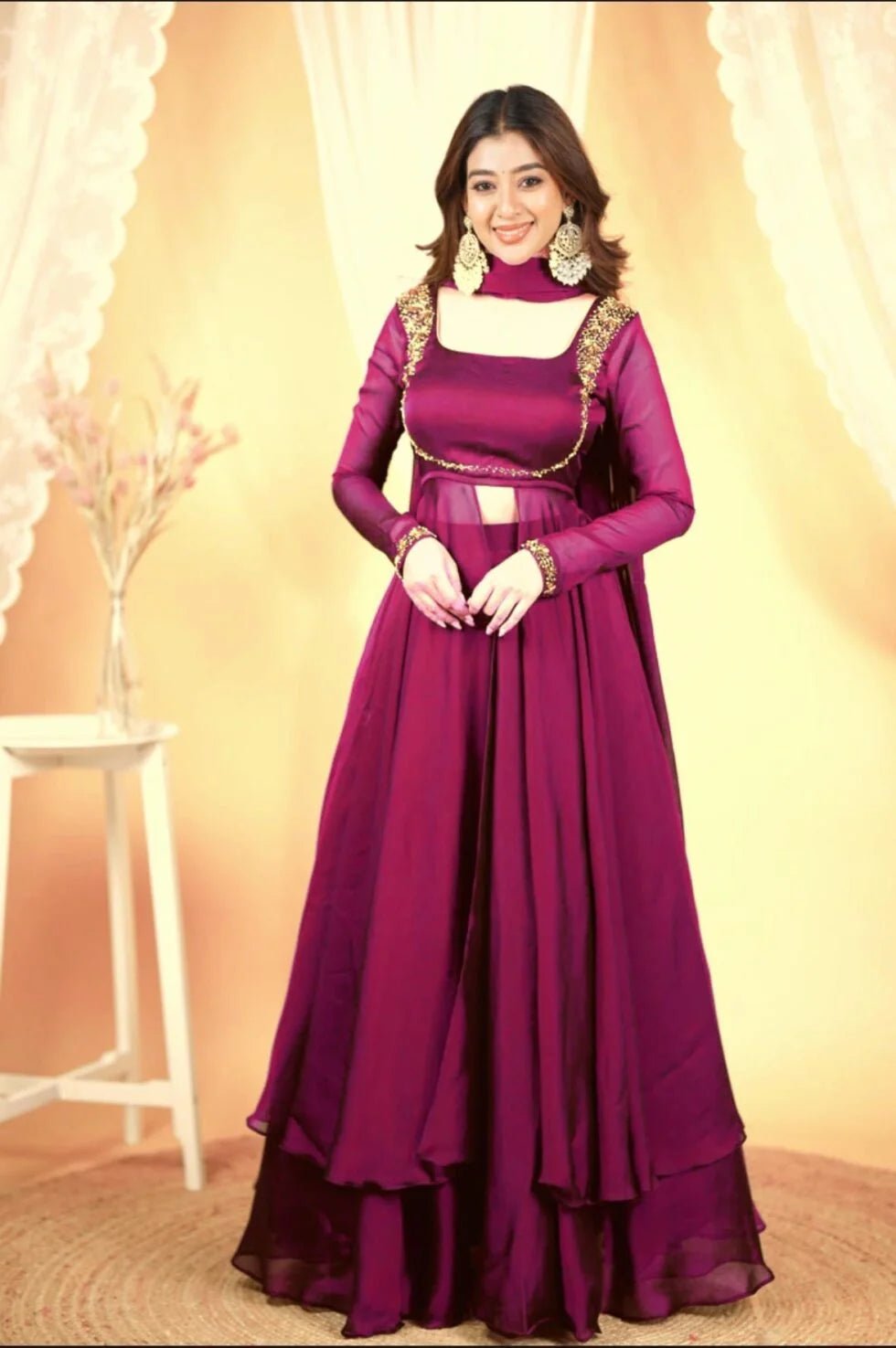 Elegant Lengha ZFLS - Indian Dress House 786