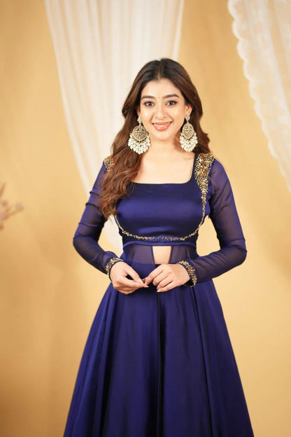 Elegant Lengha ZFLS - Indian Dress House 786