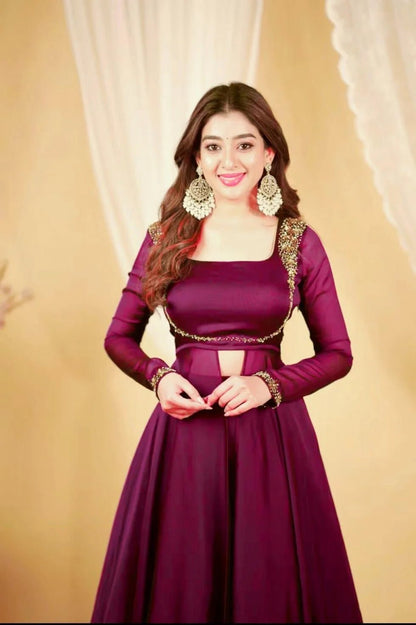 Elegant Lengha ZFLS - Indian Dress House 786