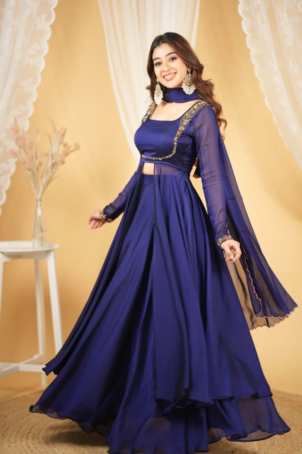 Elegant Lengha ZFLS - Indian Dress House 786