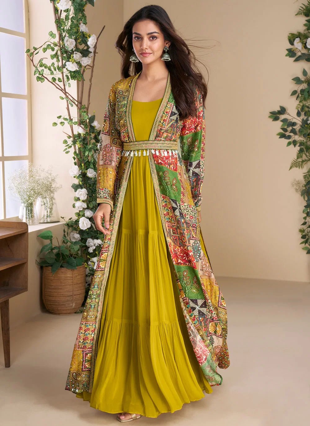 Elegant Mustard SYJ - Indian Dress House 786