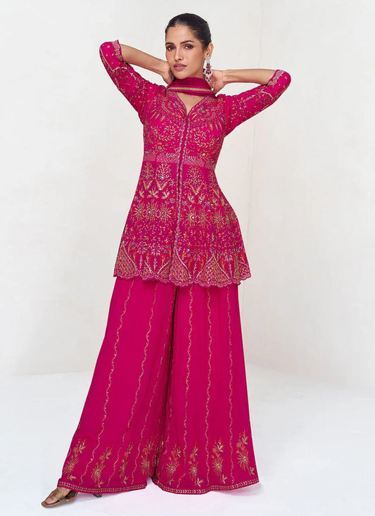 Elegant Pink AVP - Indian Dress House 786