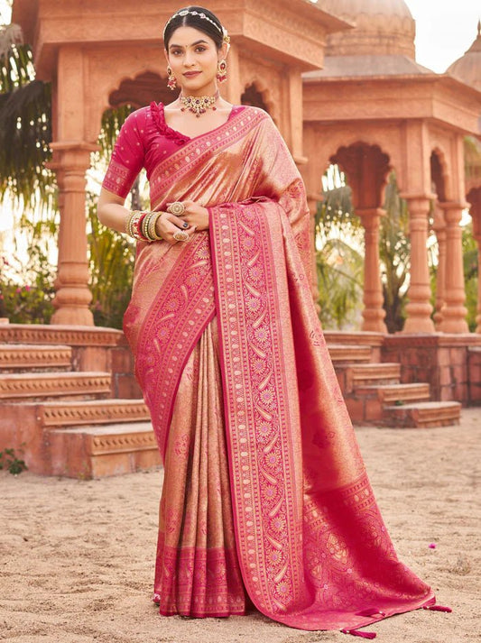 Elegant Ruby Pink GBS - Indian Dress House 786