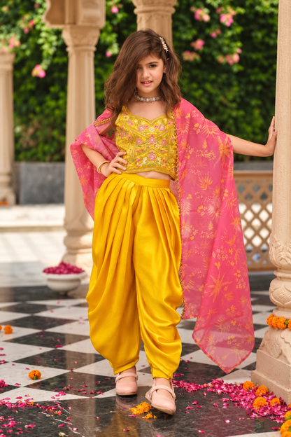 Elegant Yellow VND - Indian Dress House 786