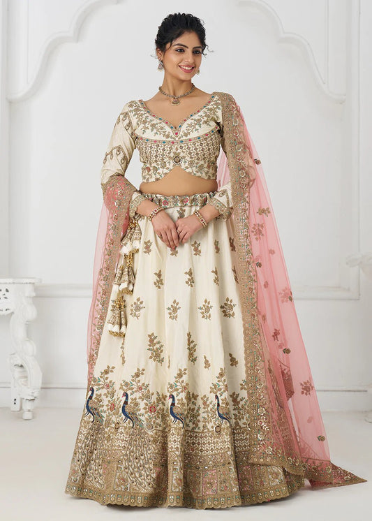 Ethereal White Floral KFBL - Indian Dress House 786
