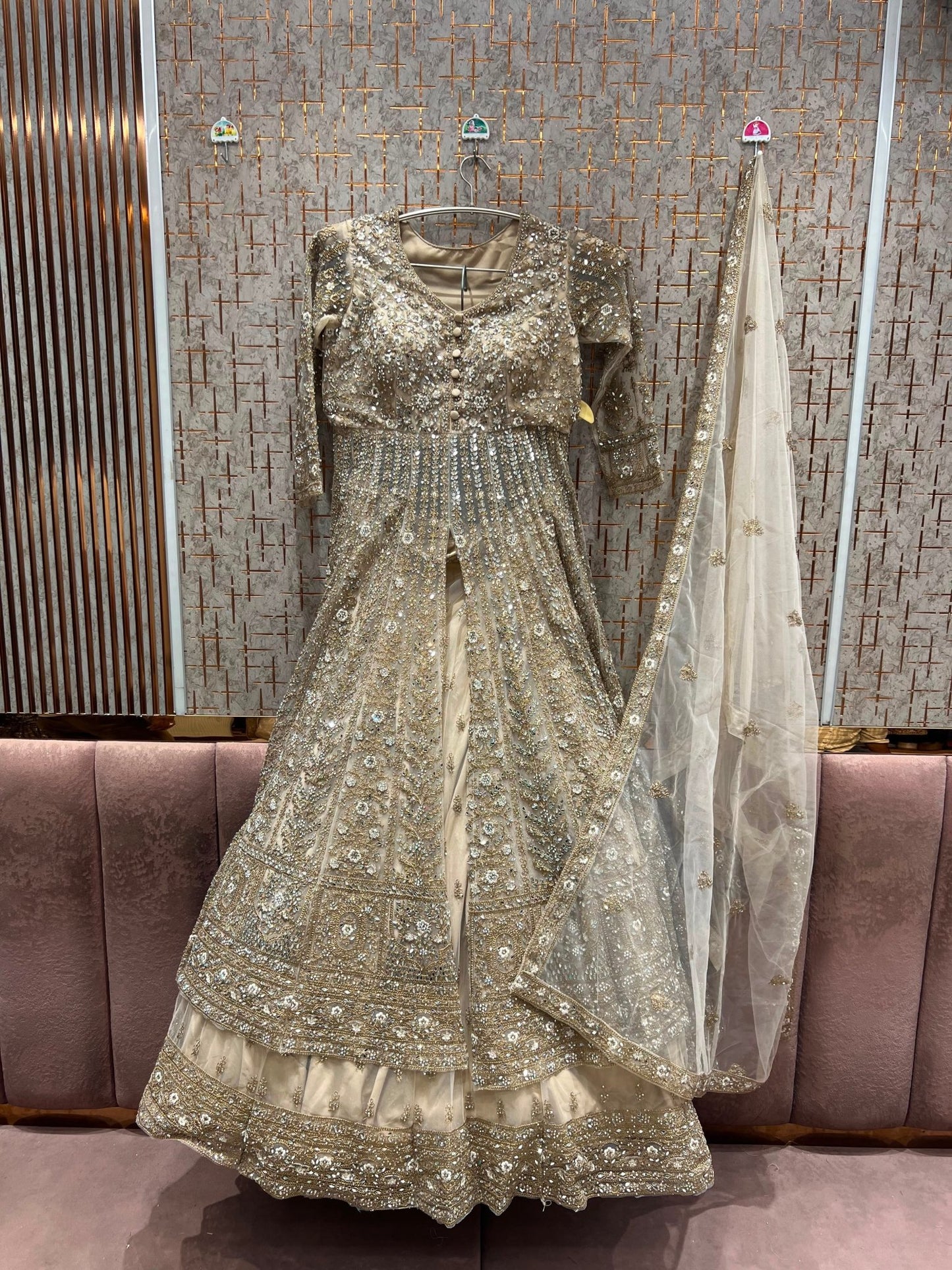 Exclusive Heavy Jacket Style PSC - Indian Dress House 786