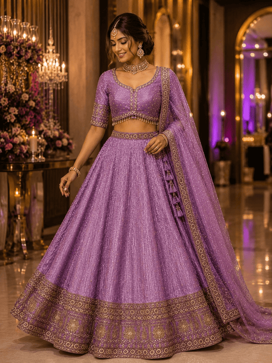 Exclusive Heavy MC Gold DL - Indian Dress House 786